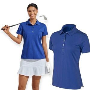 NWOT Nike Golf Royal Blue Dri Fit Polo